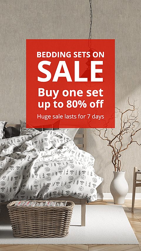 Bedding Set Ecommerce Story