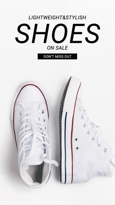 Shoes Promotion Poster Ecommerce Story预览效果