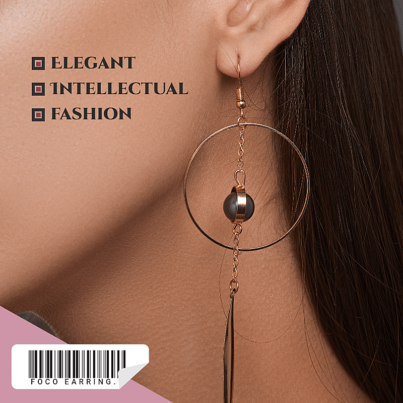 Earring Mark Template