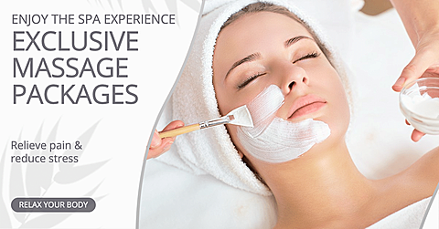 Massage Spa Service Ecommerce Banner