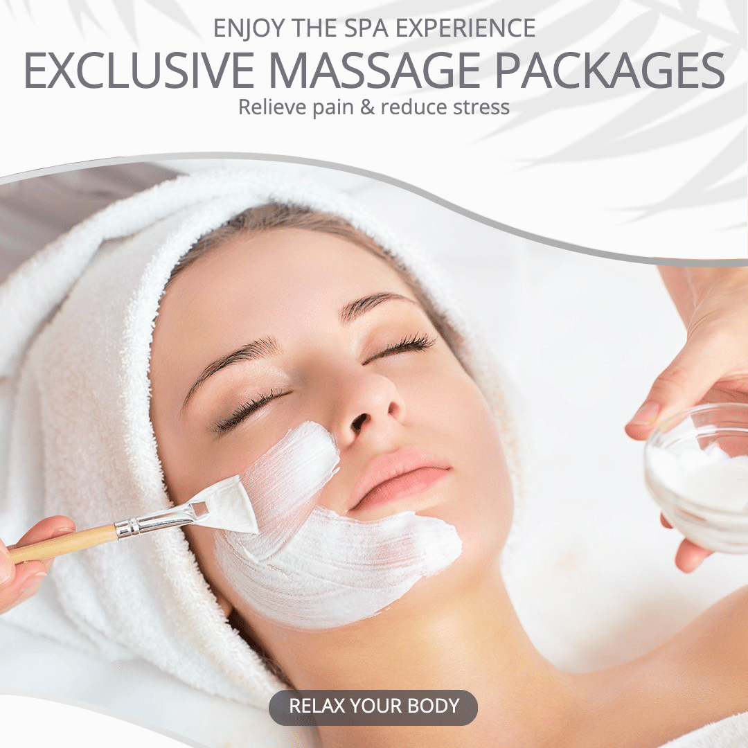 SPA Parlor Beauty Lounge Promotion Advertising Ecommerce Product Image
