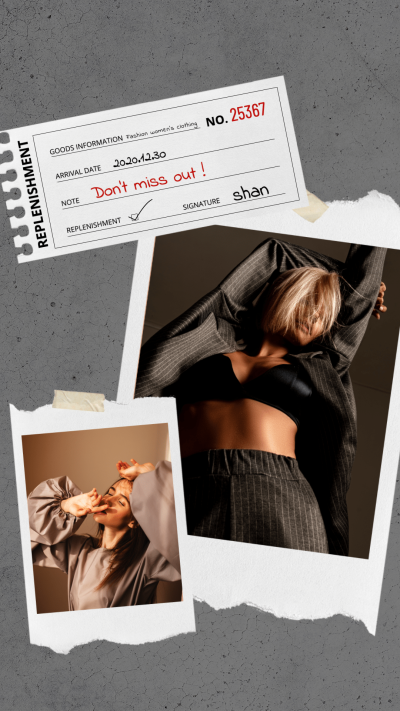 Simple Women's Wear Replenishment Instagram Story