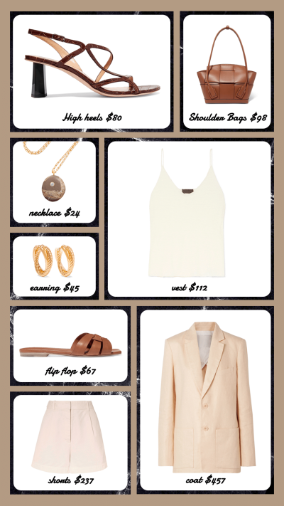 Simple Fresh Women's Outfit Accessories Display Instagram Story
