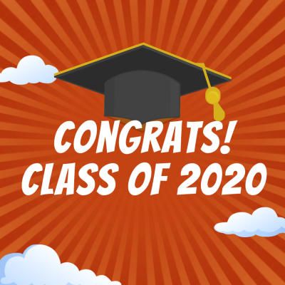 Graduation Ceremony for Class of 2020 Instagram Post Image