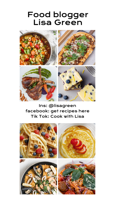 Food Blogger Instagram Story Image