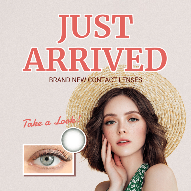 Literary Color Contacts New Arrival Ecommerce Story】预览效果