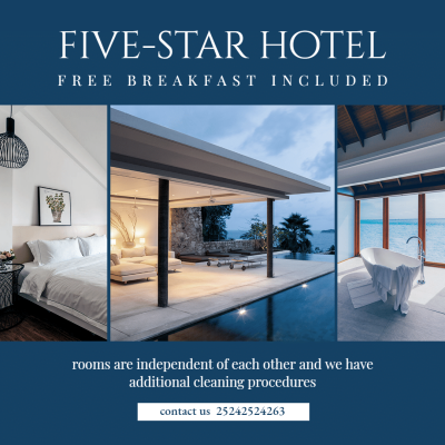 Fashion Travel Hotel Introduction Instagram Post