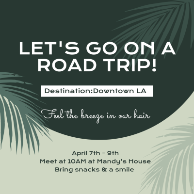 Road Trip Theme Invitation Letter