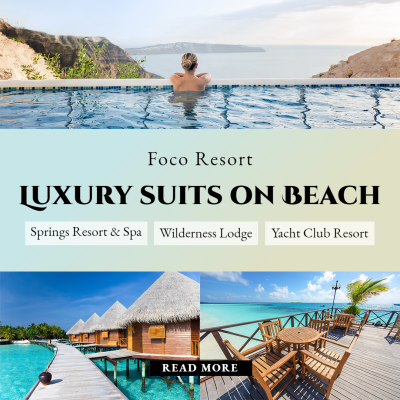 Literary Luxury Suits On Beach Introduction Instagram Post