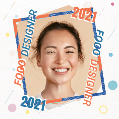 2021 Simple Head Portrait Template Poster Instagram Post