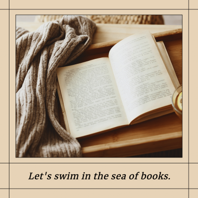 Book Store Positive Quote Ecommerce Product Image