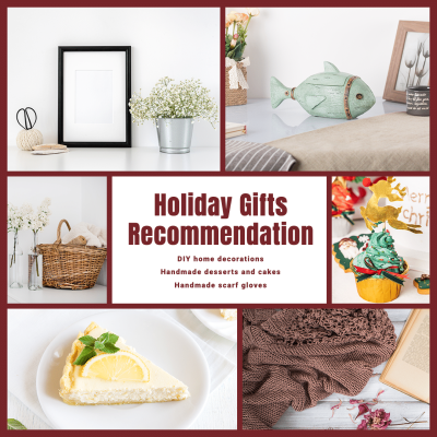 Simple Holiday Gifts Recommendation Instagram Post