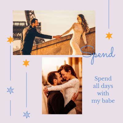Couple Photo New Year Instagram Post Image