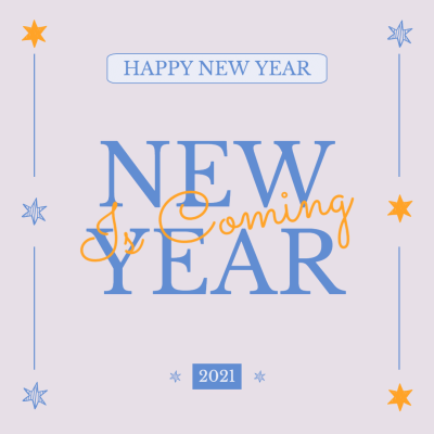 Couple Happy New Year Instagram Post Image