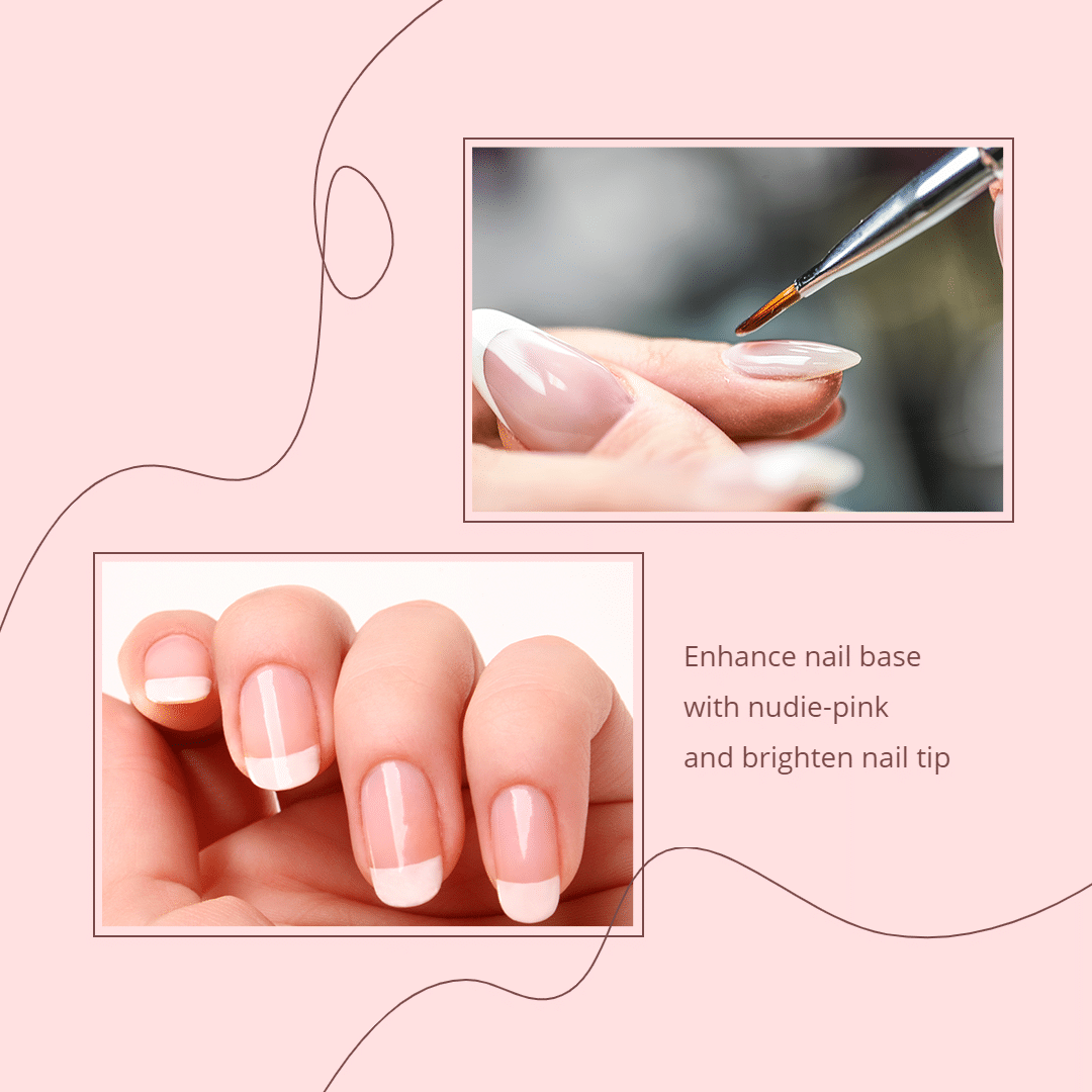 Woman Beauty And Makeup Nail Art Promotion Template Fashion Simple Style Poster Ecommerce Product预览效果