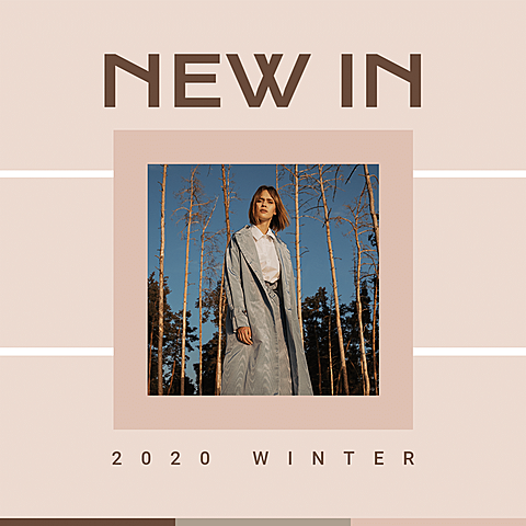 Square Element Literary Women's Wear Winter New Arrival Ecommerce Product Image