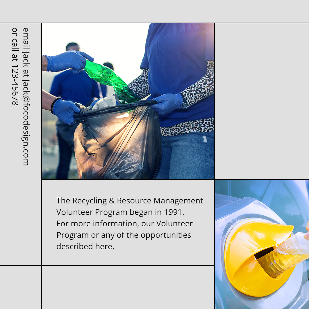 Simple Fashion Recycling Propaganda Introduction Instagram Post