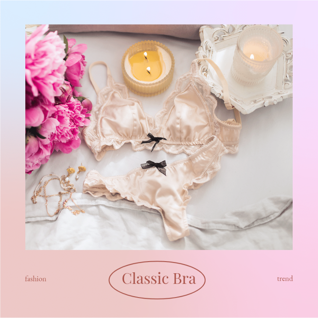 Fashion Classic Bra Display Promo Ecommerce Product Image预览效果