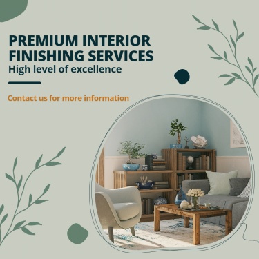 Interior Decoration Service Advertisement Ecommerce Product Image