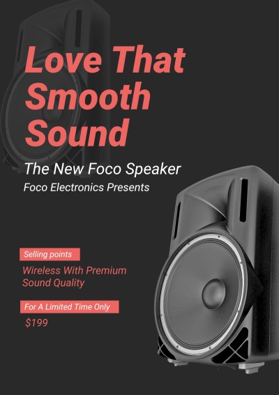 Commercial Bluetooth Audio New Propagating Poster