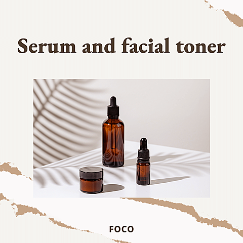 Simple Facial Toner Display Ecommerce Product Image