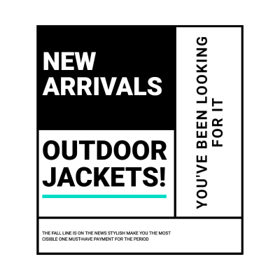 Fashion Jacket New Arrival Display Instagram Post