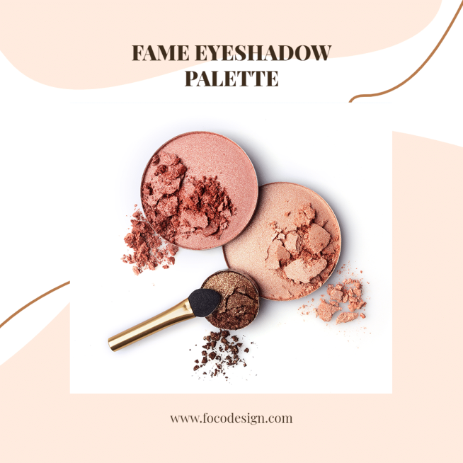 Fashion Eyeshadow Palette Promo Ecommerce Product Image预览效果