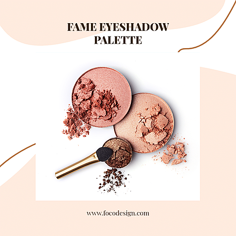 Fashion Eyeshadow Palette Promo Ecommerce Product Image