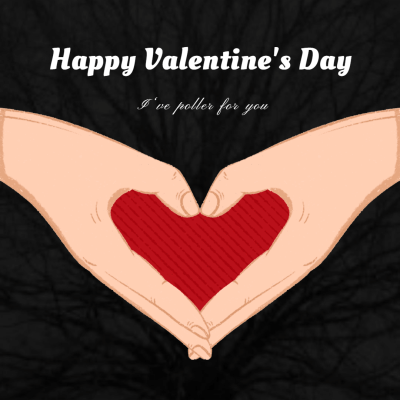 Creative Valentine's Day Greeting Instagram Post