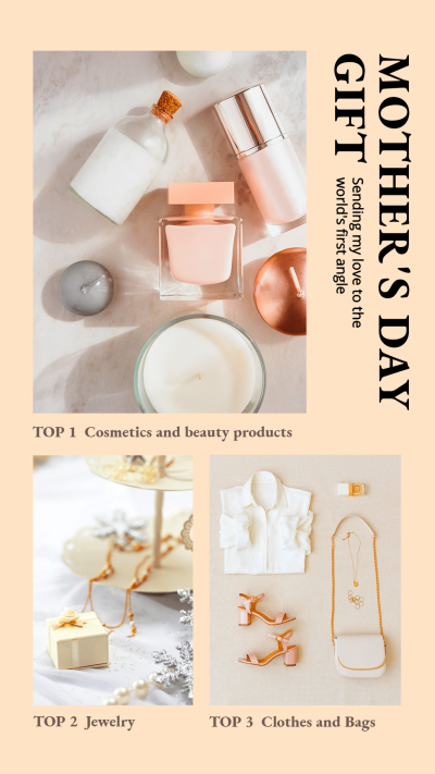 Fashion Mother's Day Gifts Recommendation Instagram Story