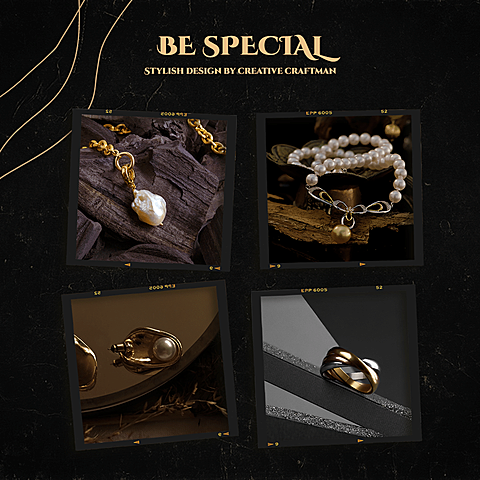 Luxury Accessories Detail Display Ecommerce Product Image