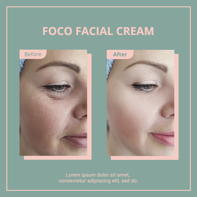 Simple Facial Cream Users Feedback Ecommerce Product Image预览效果