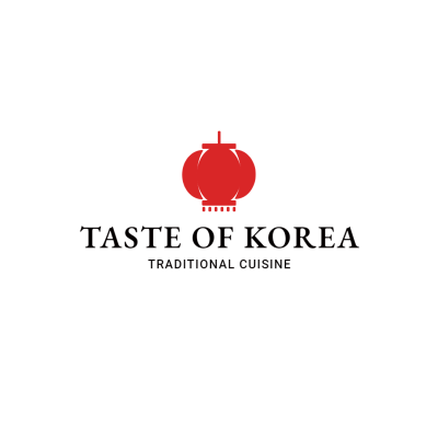 Simple Fashion Style Korean Restaurant Delicacy Logo Image