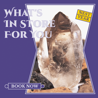 Simple Astrological Divination New Year Promotion Ecommerce Product Image