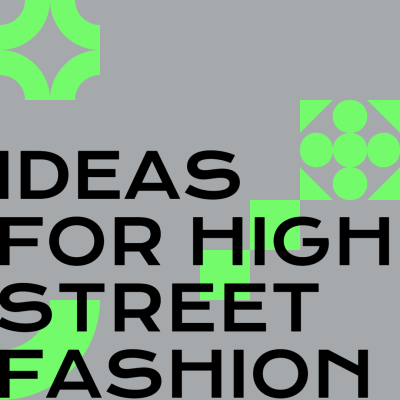 Simple Fashion High Street Outfit Display Instagram Post