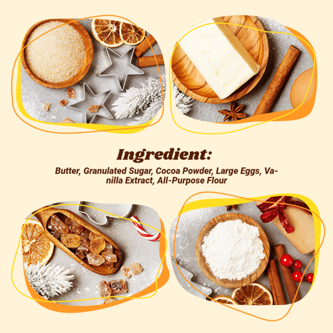 Dessert Ingredient Ecommerce Product Image预览效果