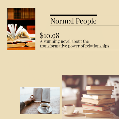 Literary Normal People Book Display Instagram Post