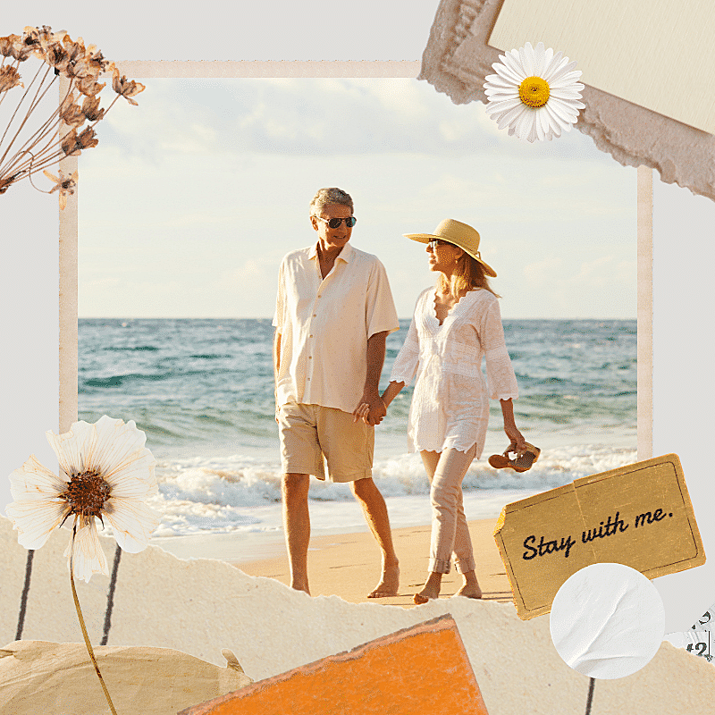 Love Couple Mark Template