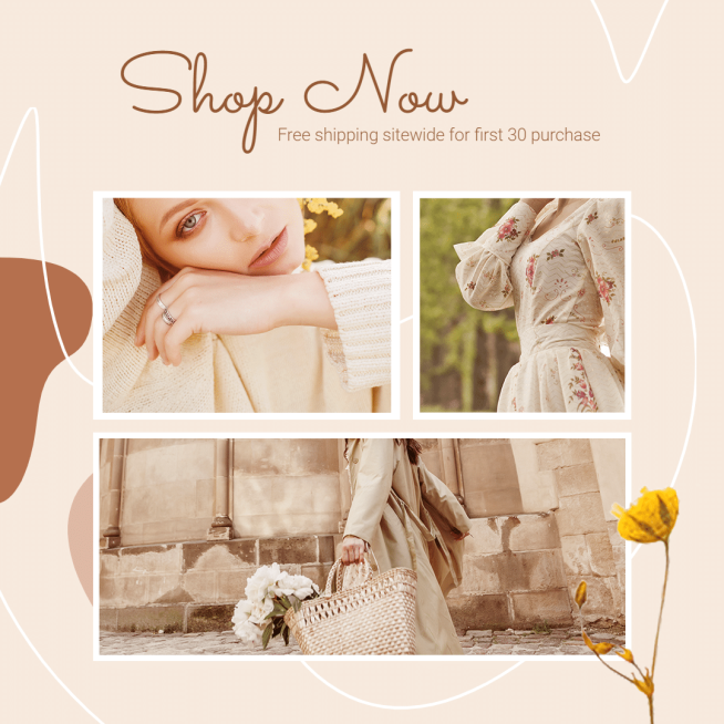 Literary Women's Wear Discount Ecommerce Product Image预览效果