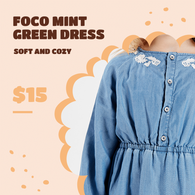 Children's Fashion Wear Clothing Price Ecommerce Product Image预览效果