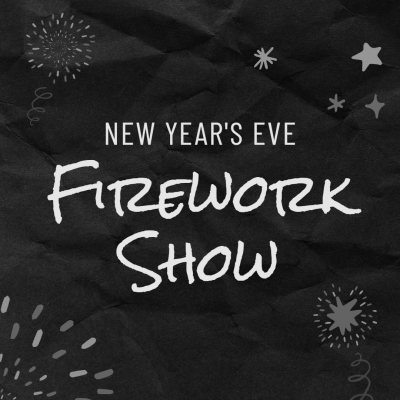 Creative New Year Firework Display Instagram Post