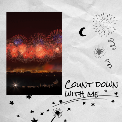 Creative New Year Dount Down Display Instagram Post