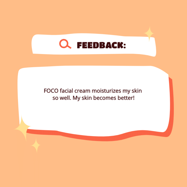 Simple Facial Cream Feedback Ecommerce Product Image预览效果