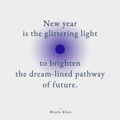 Simple Typesetting New Year Greeting Text Instagram Post