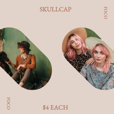 Fresh Style Skull Cap New Arrival Ecommerce Product Image