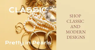 Jewelry Arrival New Year Holiday Ecommerce Banner