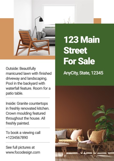 Housing Sales Photos Introduction Flyer