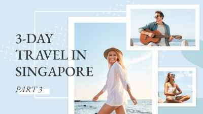 Simple Fashion Singapore Travel Record Photos YouTube Thumbnail