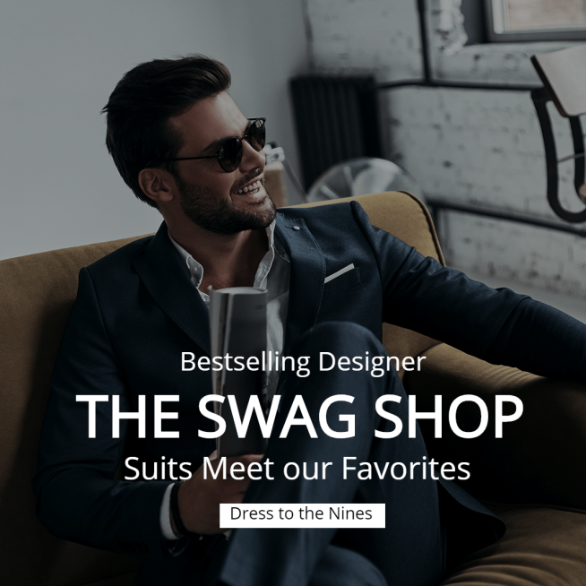 Sunglasses Man’s Suit Propaganda Template Poster Ecommerce Product Image预览效果