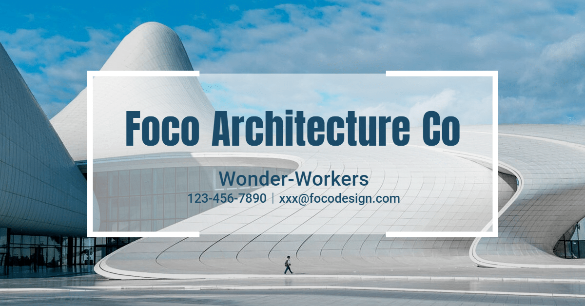 Architecture Company Ecommerce Banner预览效果